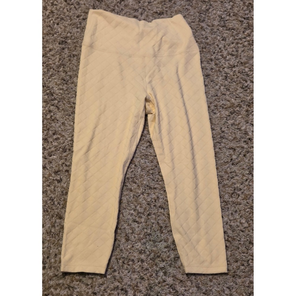 Nike Dri-Fit Yoga Luxe High Waisted Jacquard Capri Leggings Women's Size Medium